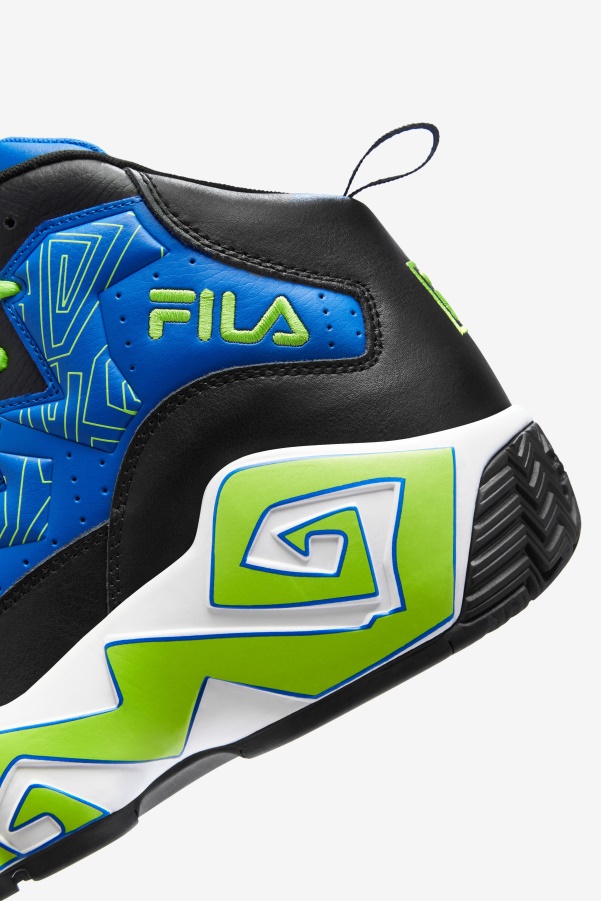 Blue/Black/Lime Punch Fila Men's MB