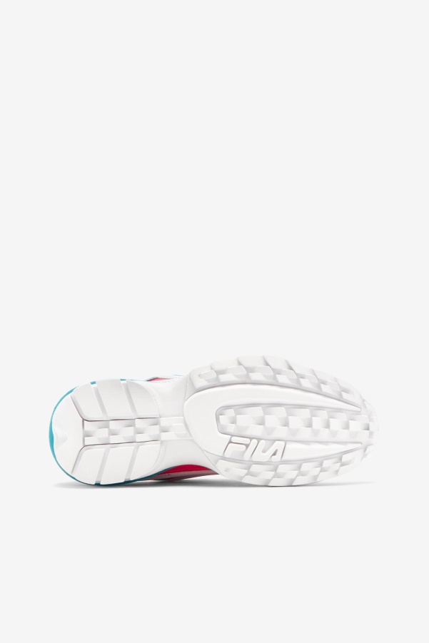 Women's Disruptor 2 Exp Fila White/Diva Pink/Blue