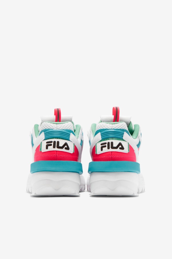 Women's Disruptor 2 Exp Fila White/Diva Pink/Blue