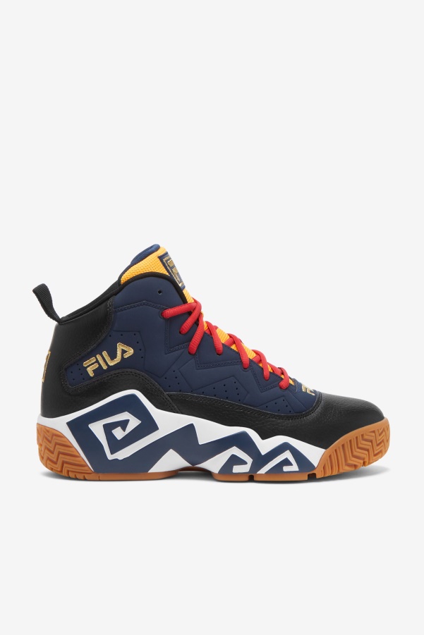Blues/Black/White Men's MB Fila