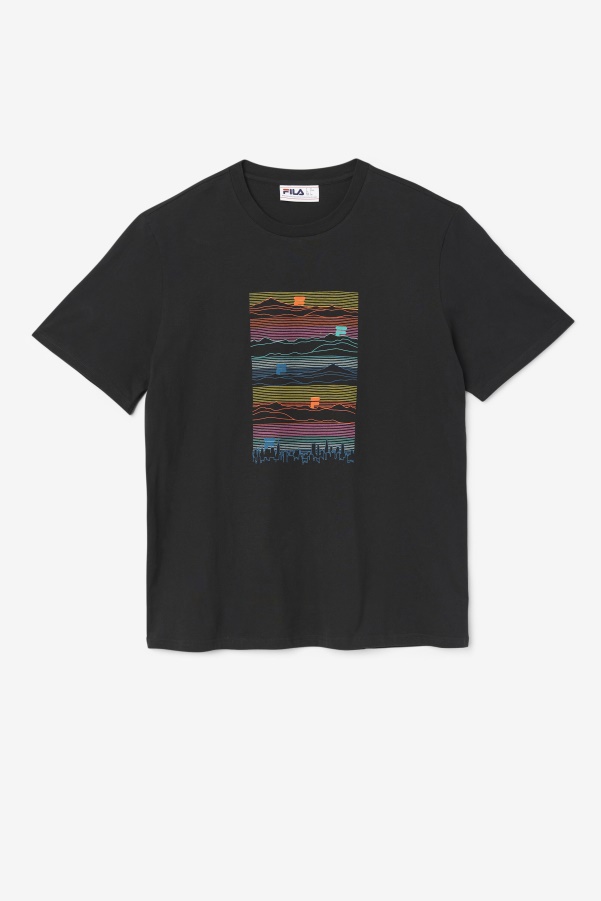 Black Nadee Tee Fila