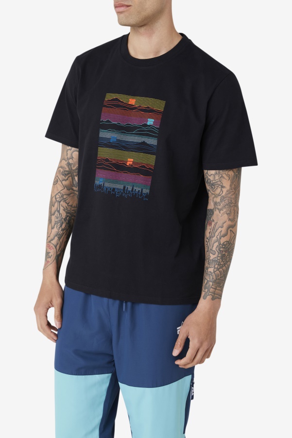 Black Nadee Tee Fila