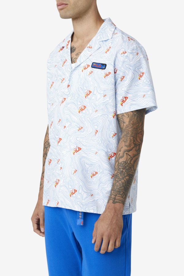 Fila topo caban shirt White