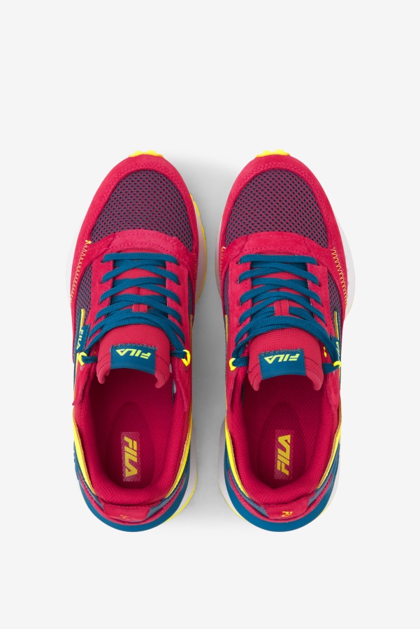 Fila Diva Pink/Mykonos Blue/Yellow Women's Renno N-Generation