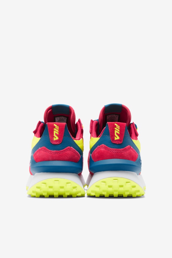 Fila Diva Pink/Mykonos Blue/Yellow Women's Renno N-Generation