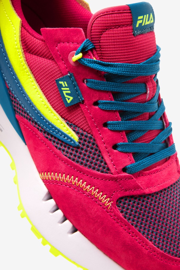 Fila Diva Pink/Mykonos Blue/Yellow Women's Renno N-Generation