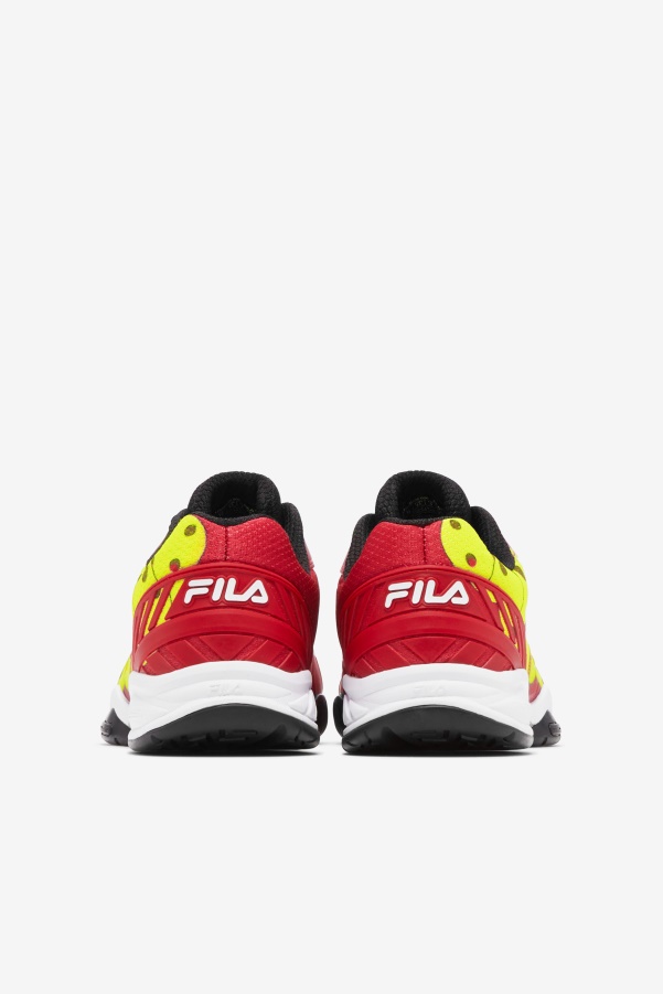 Red/Black/Yellow Men's Volley Zone Fila