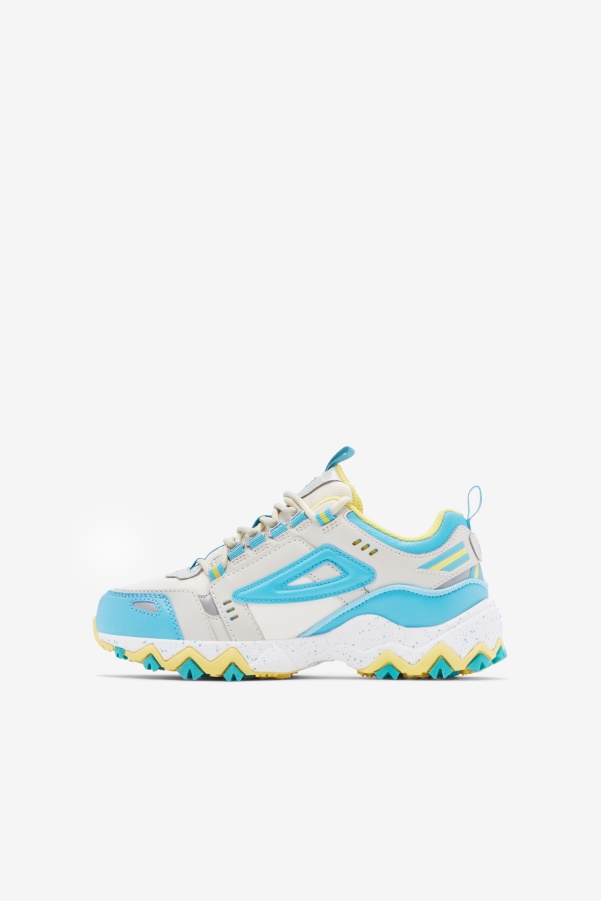 Big Kids' Oakmont Tr White/Blue/Goldfinch Fila