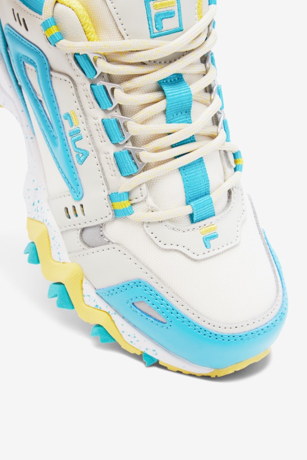 Big Kids' Oakmont Tr White/Blue/Goldfinch Fila