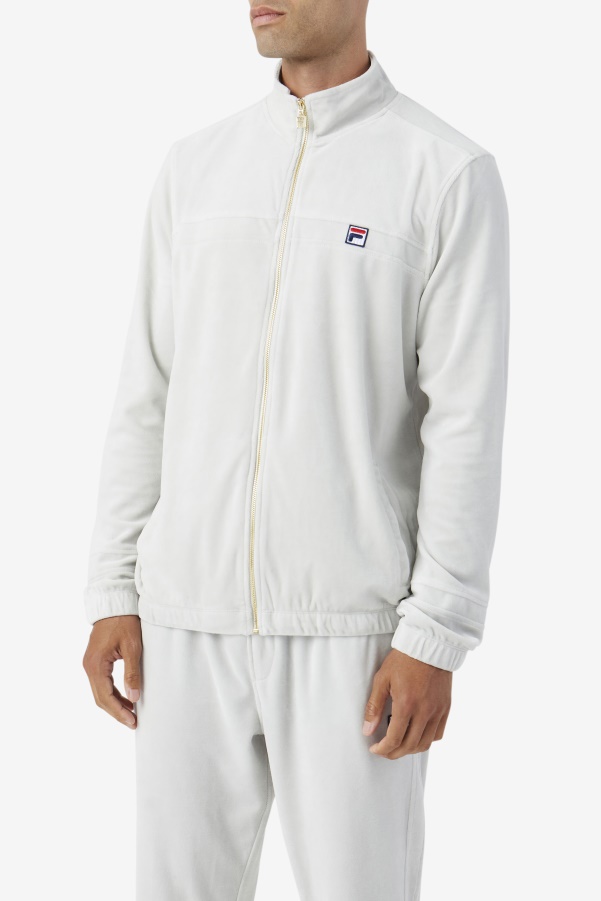 Fila Ravid Velour Jacket Dawn Blue