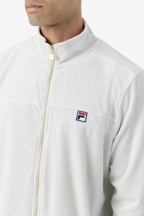 Fila Ravid Velour Jacket Dawn Blue