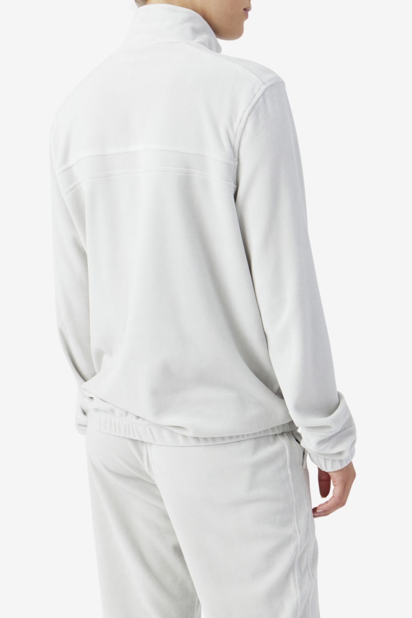 Fila Ravid Velour Jacket Dawn Blue