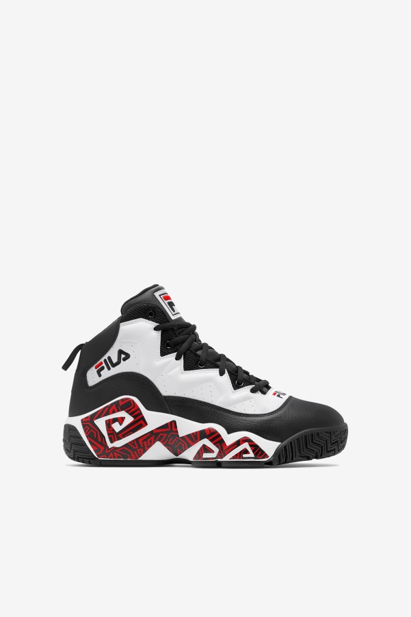 Little Kids' MB Black/White/Red Fila