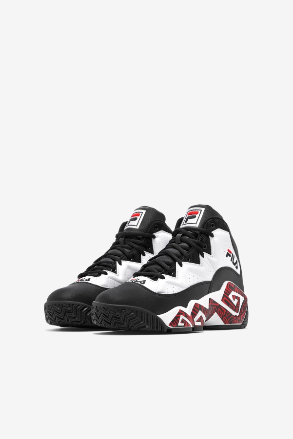 Little Kids' MB Black/White/Red Fila