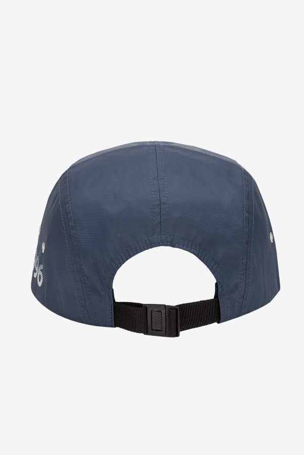 Navy/Cherry Tomato Fila 5 Panel Camper Hat