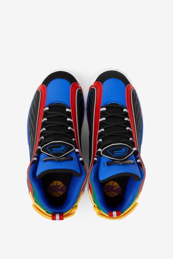 Blue/Red/Amazon Little Kids' Grant Hill 2 Game Break Fila