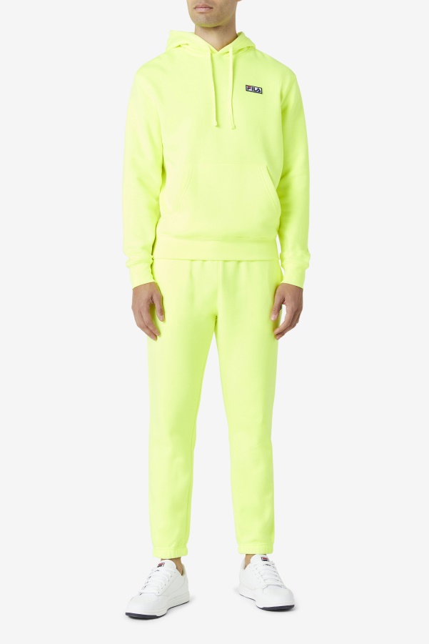 Yellow/Black Fila Garin Jogger