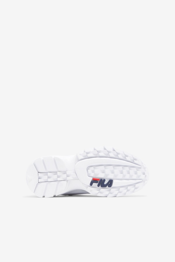 Fila Little Kids' Disruptor 2 EXP White/Navy/Red