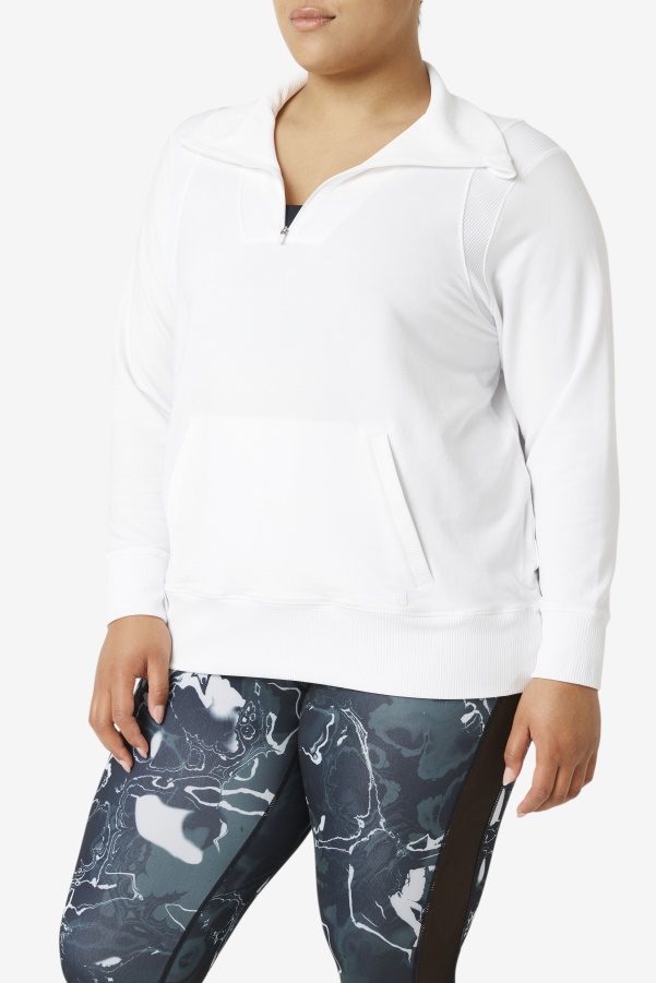 Fila Fi-Lux Half Zip White