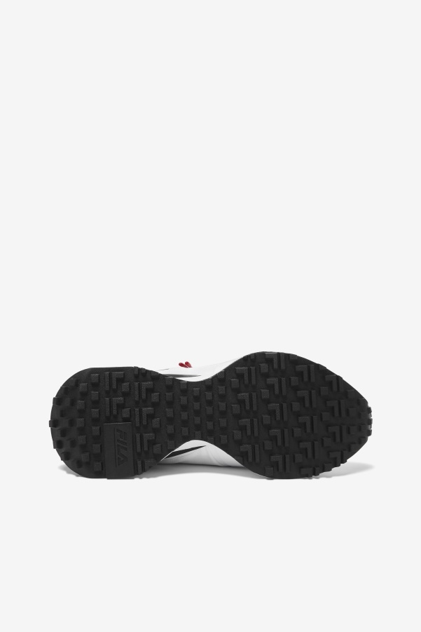 Women's Space Runner White/Black/Red Fila
