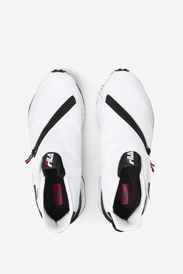 Women's Space Runner White/Black/Red Fila