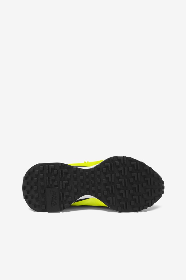 Women's Space Runner Fila Yellow/Black/White