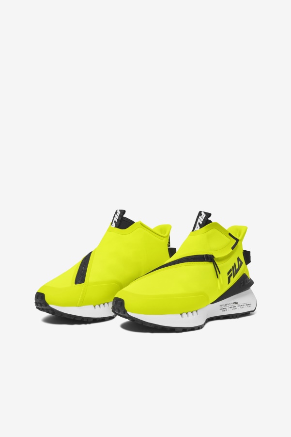Women's Space Runner Fila Yellow/Black/White