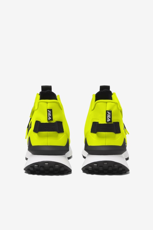 Women's Space Runner Fila Yellow/Black/White
