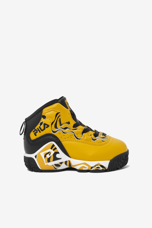 Toddler's Mb Gold/Black/White Fila