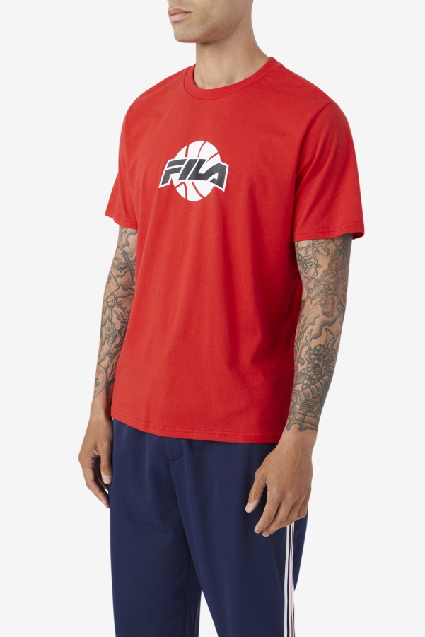 Nomi Tee Fila Red/White/Black