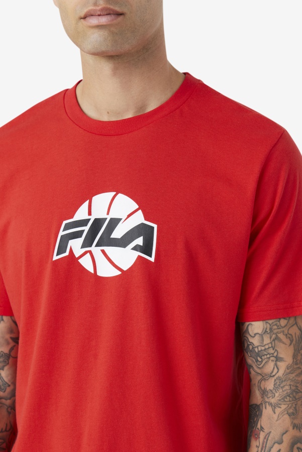 Nomi Tee Fila Red/White/Black