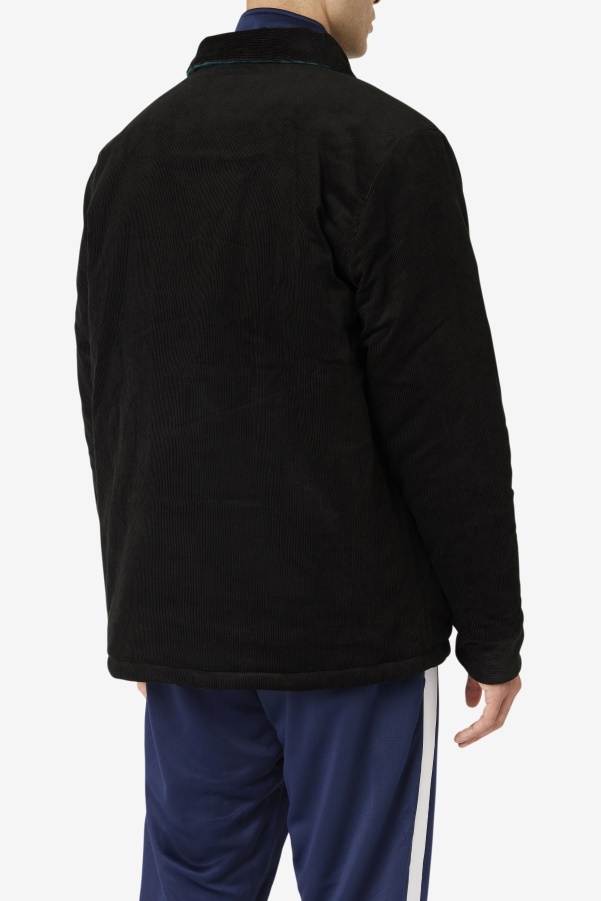 Black/June Bug Crank Reversible Jacket Fila