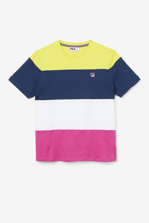 Fila Navy/White/Yellow Serve Crew