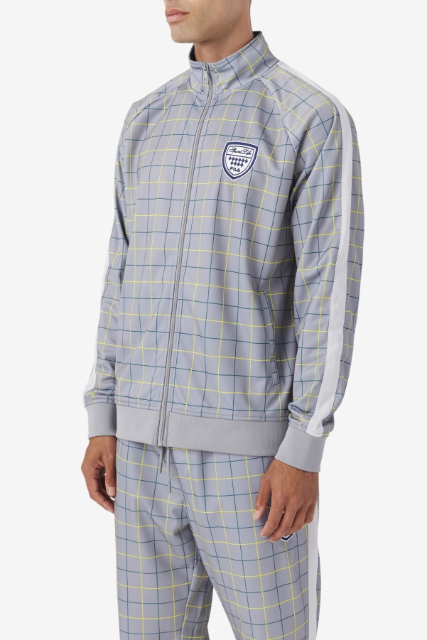 Fila Oshan Track Jacket Monument/Stone/June Bug