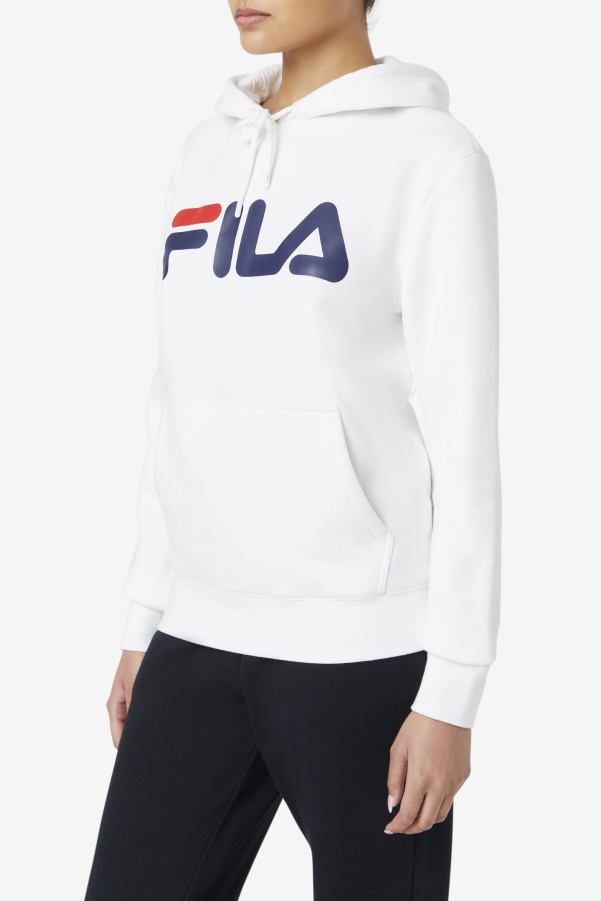 White/Peacoat Lucy Hoodie Fila