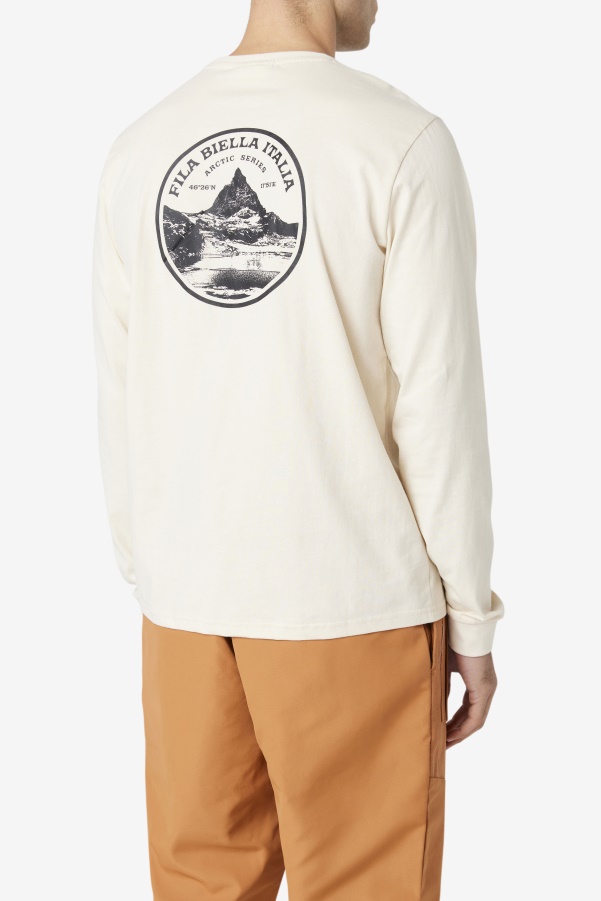 Rappel Long Sleeve Tee Fila White