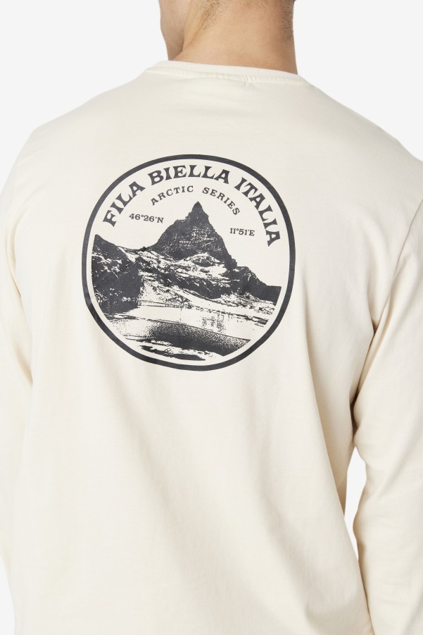 Rappel Long Sleeve Tee Fila White