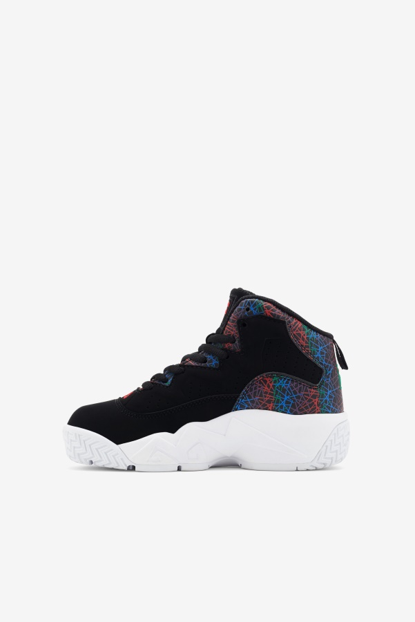 Black/Amazon/Blue Little Kids' MB Laser Fila