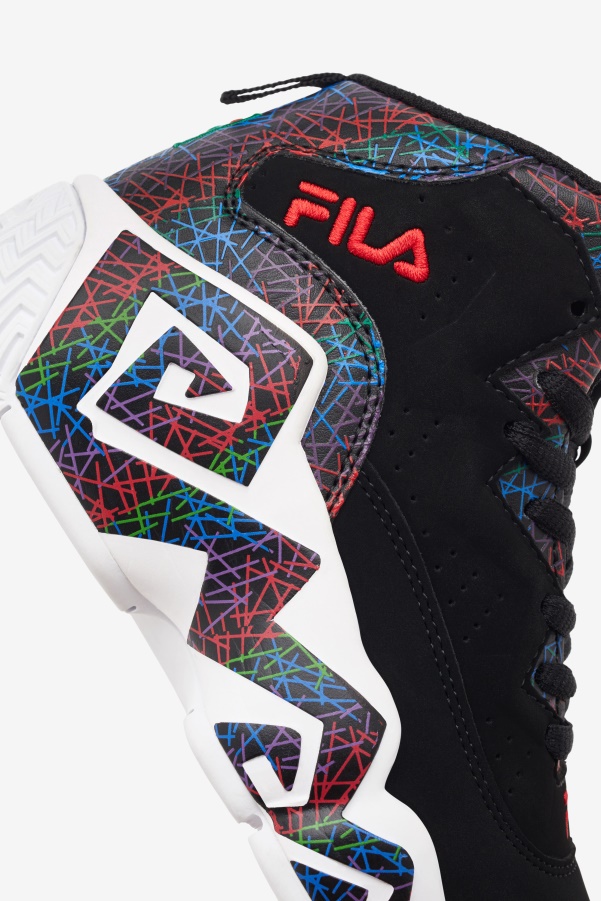 Black/Amazon/Blue Little Kids' MB Laser Fila