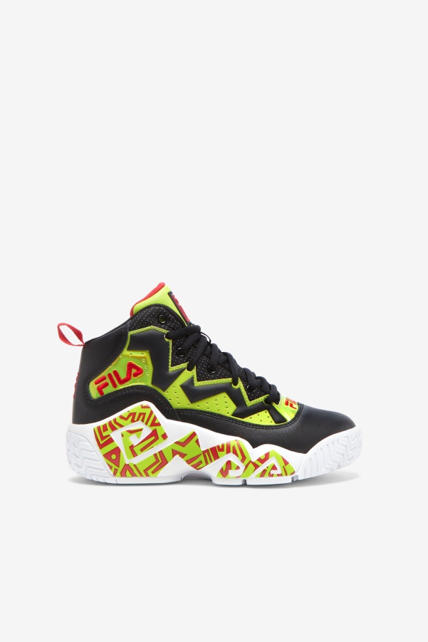Fila Big Kids' Mb Night Walk Red/Lime Punch/Black