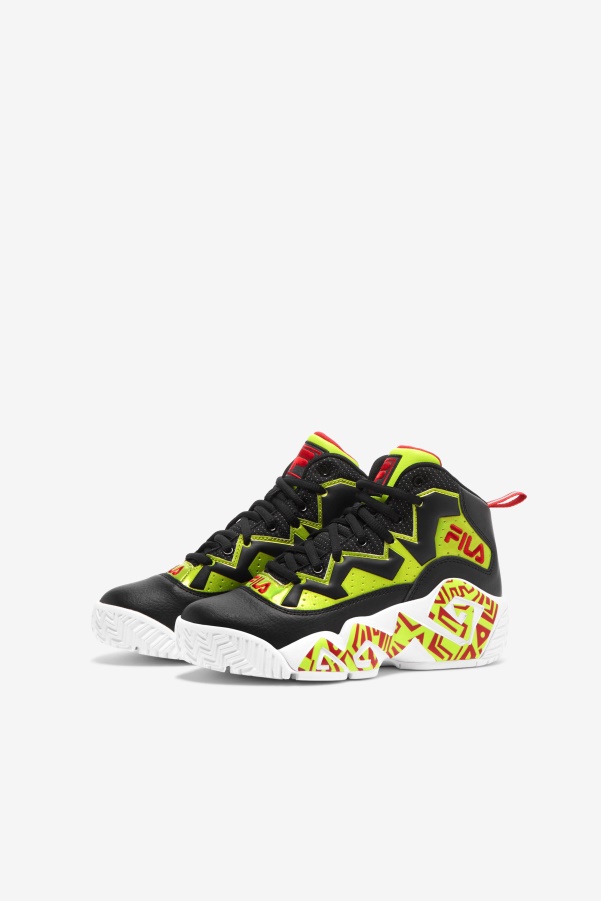 Fila Big Kids' Mb Night Walk Red/Lime Punch/Black