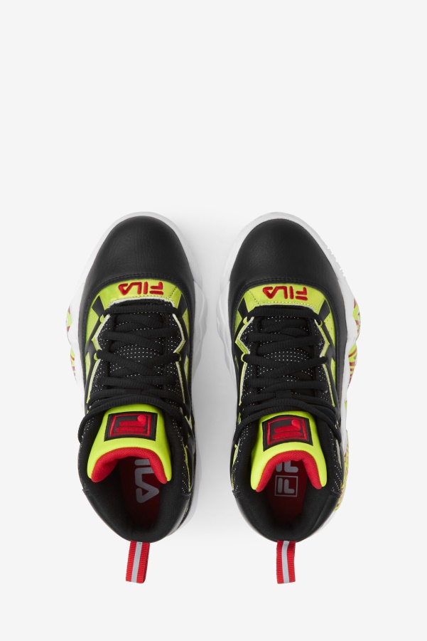 Fila Big Kids' Mb Night Walk Red/Lime Punch/Black