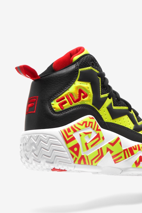 Fila Big Kids' Mb Night Walk Red/Lime Punch/Black