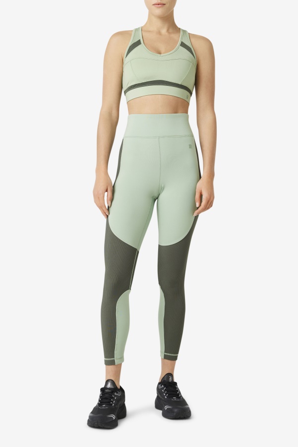 Fila Uplift Racerback Sports Bra Basil/Thyme