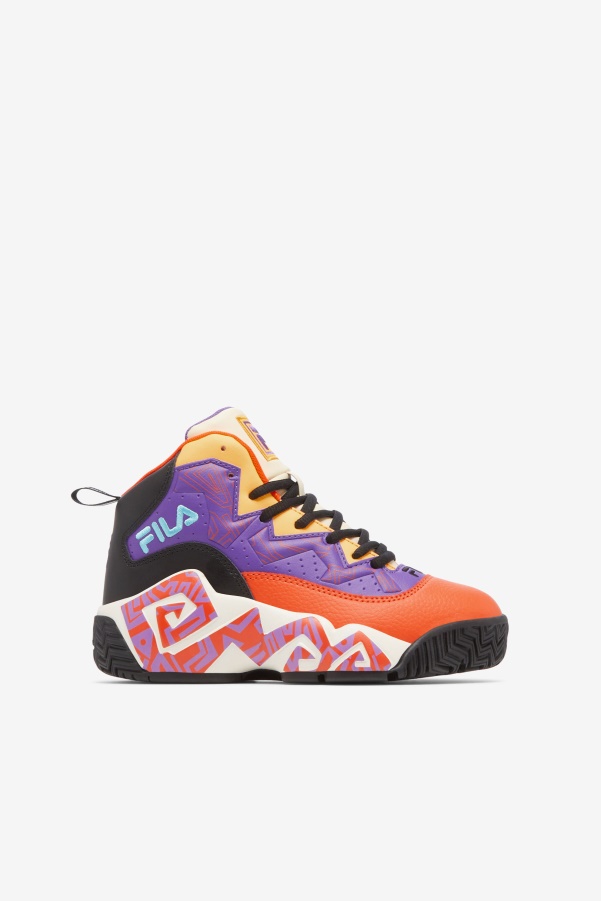 Fila Little Kids' MB Orange/Purple/Red Orange