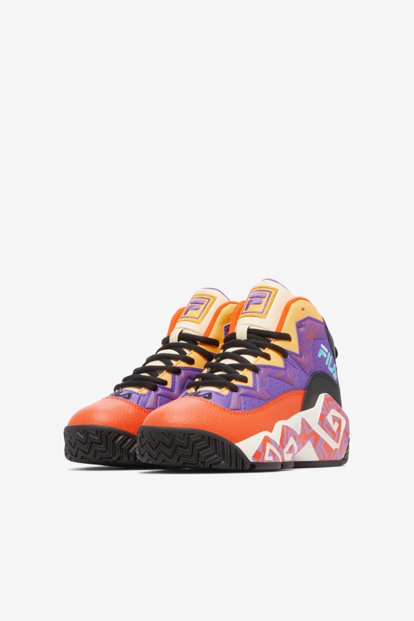 Fila Little Kids' MB Orange/Purple/Red Orange
