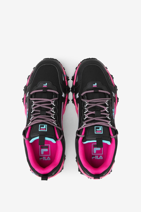 Fila Women's Oakmont TR Black/Pink Glo/Bluefish