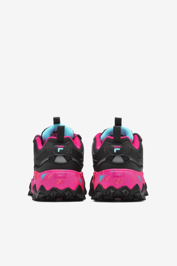 Fila Women's Oakmont TR Black/Pink Glo/Bluefish