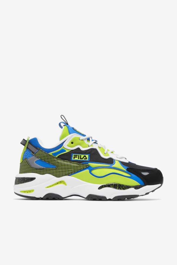 Fila White/Black/Lime Punch Men's Ray Tracer Apex