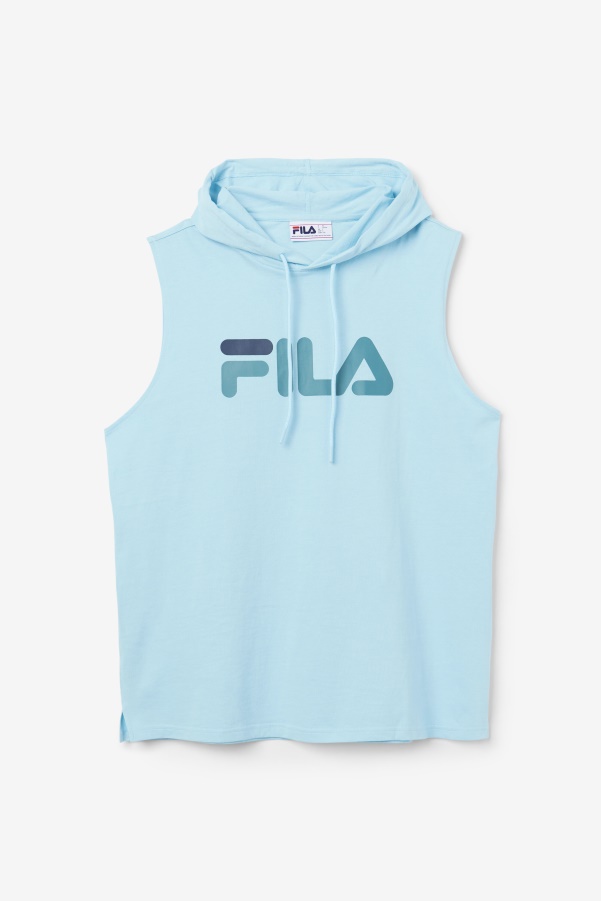 Petit Four/Bayou/Navy Zany Sleeveless Hoodie Fila
